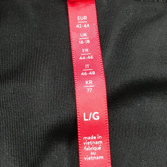 Spanx Women's Faux Leather Leggings Size Large High Waist Black Style 2437 - Picture 12 of 12